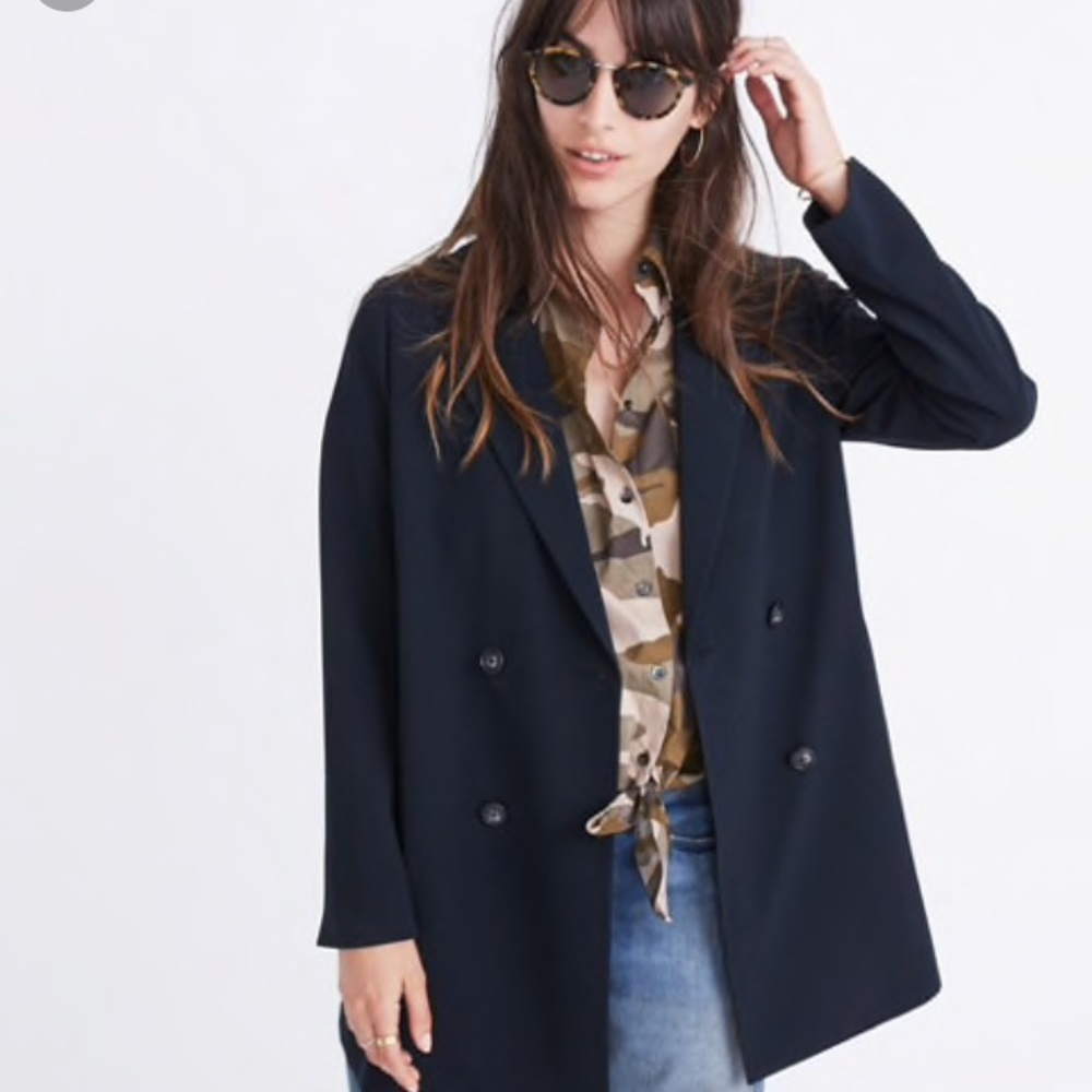 Caldwell double-breasted blazer